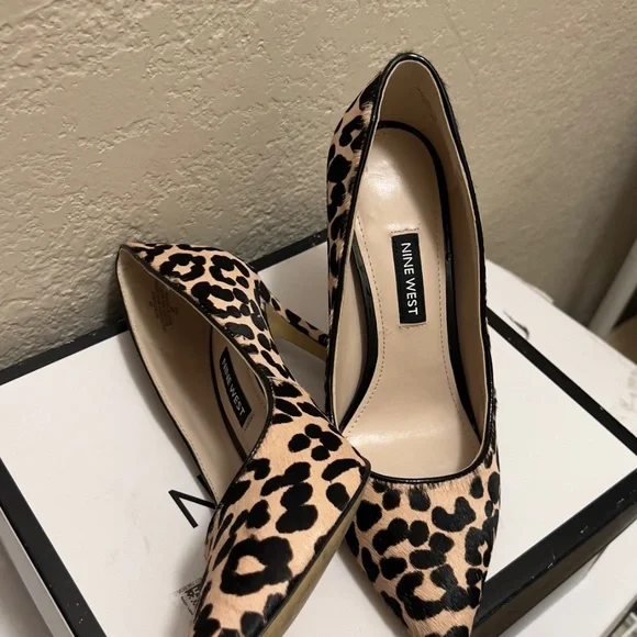 Nine West TatianaP5 Pumps in Pink Multi Pony - SZ6 -sexy! - Picture 7 of 12